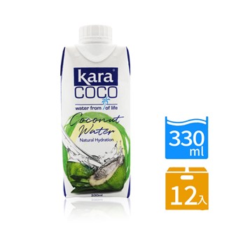【KARA COCO】佳樂椰子水(330ml *12瓶)效期20240922