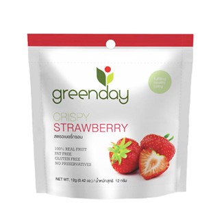 Greenday草莓凍乾12g(任選)