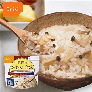 日本尾西Onisi 即食沖泡竹筍飯100g(任選)