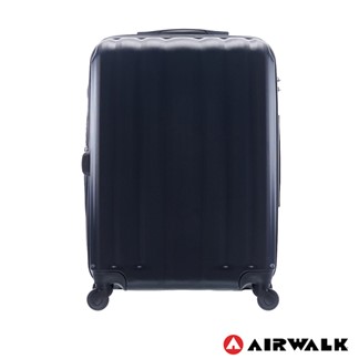 AIRWALK - 海岸線系列BoBo經濟款ABS硬殼拉鍊24吋行李箱-共3色