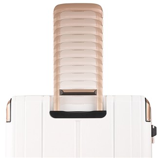 日本LEGEND WALKER 6027-60-24吋 超輕量行李箱 雪白色