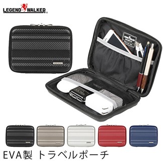 日本LEGEND WALKER 9504 品牌收納包 碳纖黑