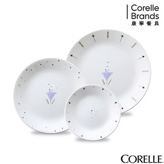 【美國康寧 CORELLE】夢想星球3件式餐盤組(C01)