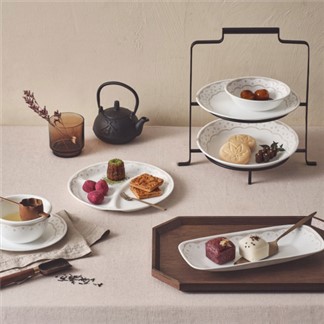 【美國康寧 CORELLE】 皇家饗宴5件式餐具組-E01