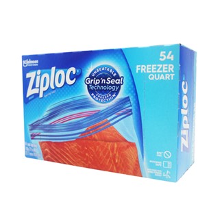 【Ziploc 密保諾】雙層夾鏈冷凍保鮮袋-小(54入)