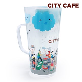 CITY CAFE雙層玻璃杯(在地鄉鎮)