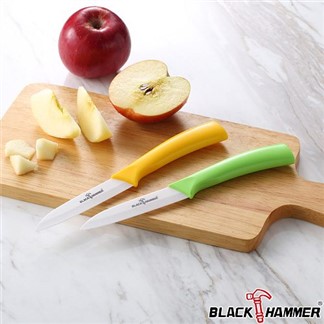 【義大利 BLACK HAMMER】可利陶瓷刀6吋蔬果刀-紫