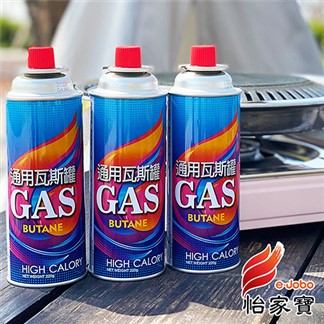 【E-JOBO 怡家寶】韓國進口通用瓦斯罐(220g)x24