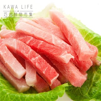 【KAWA巧活】能量豬-低脂腿肉綜合組(肉絲3包+絞肉3包)