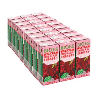 【囍瑞】純天然 100% 蔓越莓汁綜合原汁(200ml)x24瓶