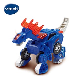【Vtech 】聲光變形恐龍車-阿馬加龍-艾伯納