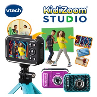 【Vtech】多功能兒童數位相機STUDIO(2款任選)