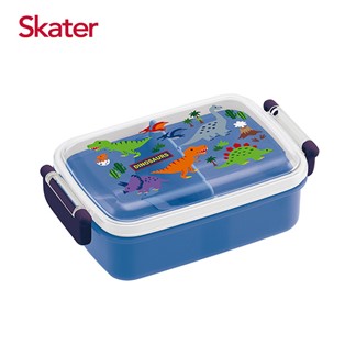 Skater日本製小餐盒(450ml)藍恐龍
