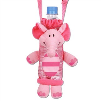 【Stephen Joseph】兒童造型水壺袋-粉紅象