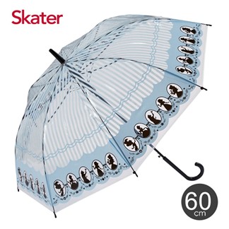 Skater透明長直傘(60cm)公主風