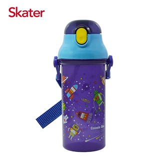 Skater 銀離子水壺480ml-吸管式 太空宇宙