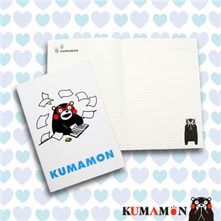 熊本熊B5筆記本-藍 工作版(KUMAMON VER)