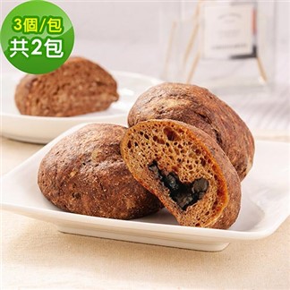 i3微澱粉-低糖好纖手工麵包-巧克力小餐包6顆(271控糖配方 麵包 高蛋白)