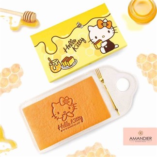 【雅蒙蒂法式甜點】HELLO KITTY蜂蜜蛋糕禮盒(360g)(下拉選組數)