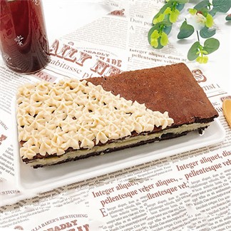 樂活e棧-母親節蛋糕-長條巧克力蛋糕-6吋1顆(限卡 低澱粉 手作蛋糕)