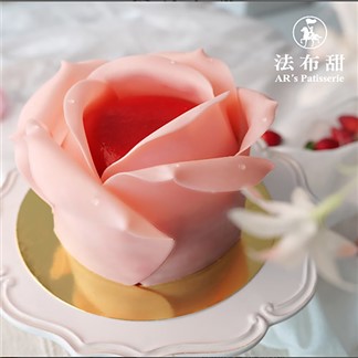 [法布甜] 頂級玫瑰花蛋糕850g(含運)