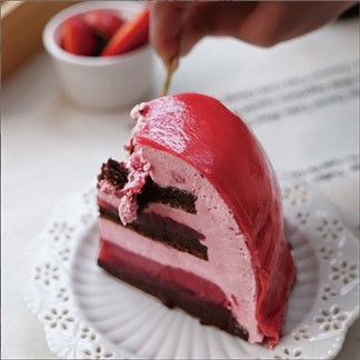 [法布甜] 頂級玫瑰花蛋糕850g(含運)