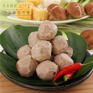 *【KAWA巧活】能量豬 貢丸-香菇(300g)