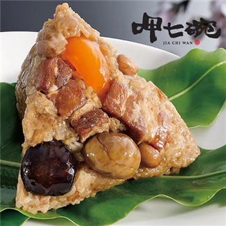 ＊【呷七碗】頂級南部燒肉粽(210gx6入)