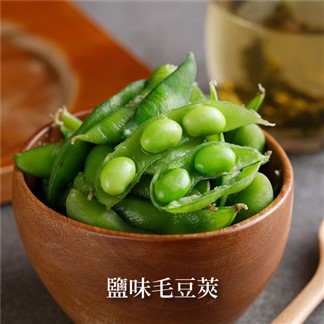 【禎祥食品】涮嘴調味毛豆莢(鹽味+香辣+香蒜)-10包組