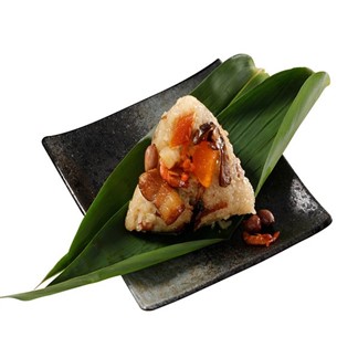 【華得水產】東港古早味烏魚子干貝粽20粒組(180g-粒)