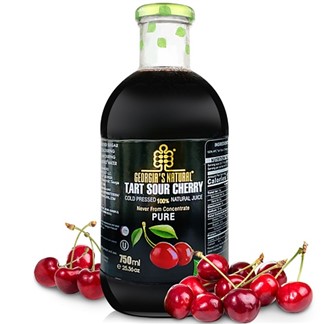 Georgia酸櫻桃原汁(750ml) 非濃縮還原果汁*6瓶