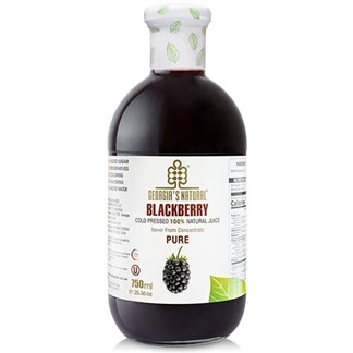 Georgia黑莓原汁(750ml) 非濃縮還原果汁*6瓶