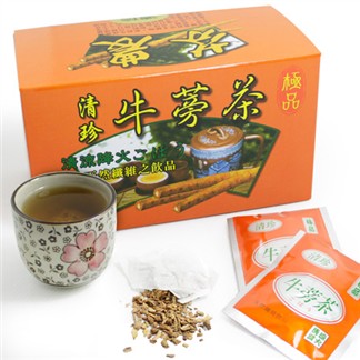 【那魯灣】清珍牛蒡茶包2盒(每盒5gX20包)
