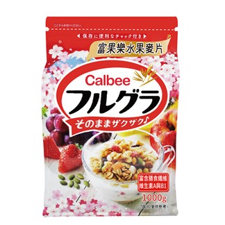 【Calbee 卡樂比】富果樂水果麥片(1000g)