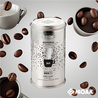 【MOAK】義大利Aromatik Jazz白金咖啡豆X2罐