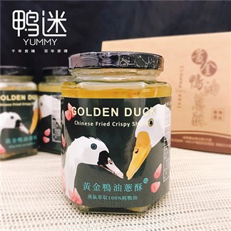 【鴨迷】黃金鴨油蔥酥(220g 罐)