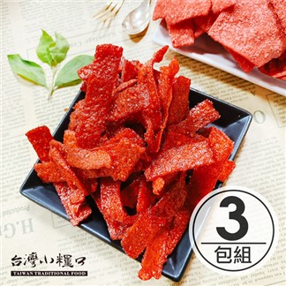 【台灣小糧口】風味魚漿 ●蜜沙茶 100g(3包組)
