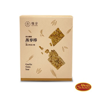 【超比食品】輕纖系列燕麥棒-義式香蒜6支 X3盒