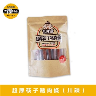 *【太禓食品】相撲肉乾超厚筷子豬肉條(鮮辣)240g-包
