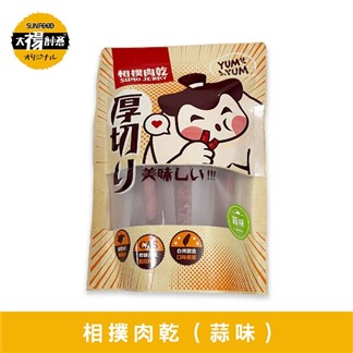 *【太禓食品】相撲肉乾航空版超厚筷子豬肉條(蒜味)240g-包