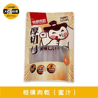 *【太禓食品】相撲肉乾航空版超厚筷子豬肉條(蜜汁)240g-包