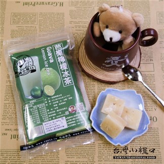 【台灣小糧口】茶磚系列 ●芭樂檸檬冰茶 140g