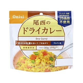 日本尾西Onisi 即食沖泡咖哩飯100g(任選)