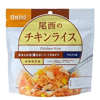日本尾西Onisi 即食沖泡雞肉飯100g(任選)