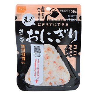 日本尾西Onisi 即食沖泡鮭魚飯糰42g(任選)