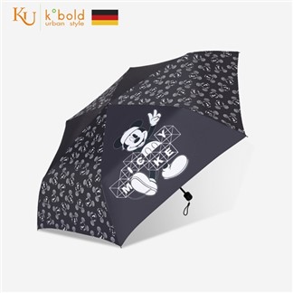 【德國kobold】迪士尼官方授權-6K晴雨兩用傘-黑白米奇