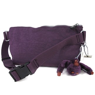 Kipling 紫色腰胸兩用包