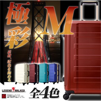 日本LEGEND WALKER 5088-60-25吋 PC材質超輕量行李箱
