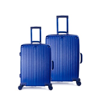 DF travel - 升級版20+24吋描繪足跡環遊全球硬殼行李箱-共5色