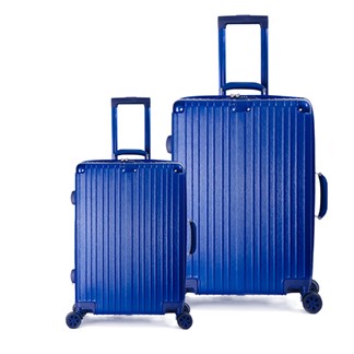 DF travel - 升級版20+28吋描繪足跡環遊全球硬殼紋行李箱-共4色